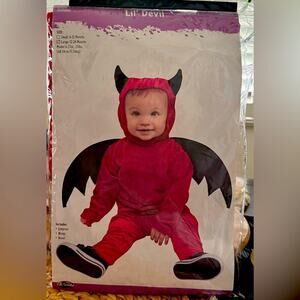 Brand New Little Devil Halloween Costume for Infant/Toddler Lg-Size 12-24 Months